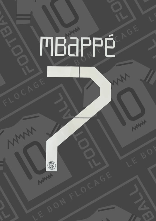 Maillot PSG third floqué Mbappé (2018/19) – Vintage Football Area Maillot PSG third floqué Mbappé (2018/19) – Vintage Football Area