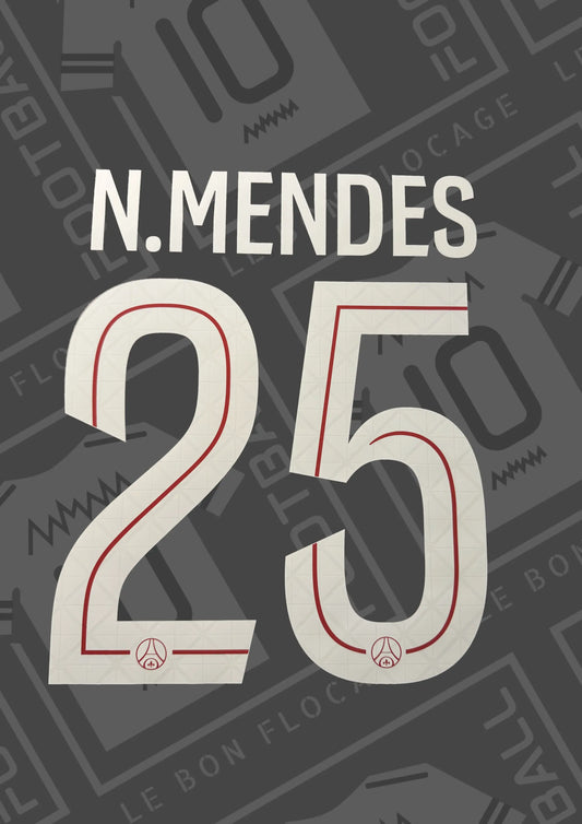 flocage-officiel-mendes-25-26-psg-domicile-ldc