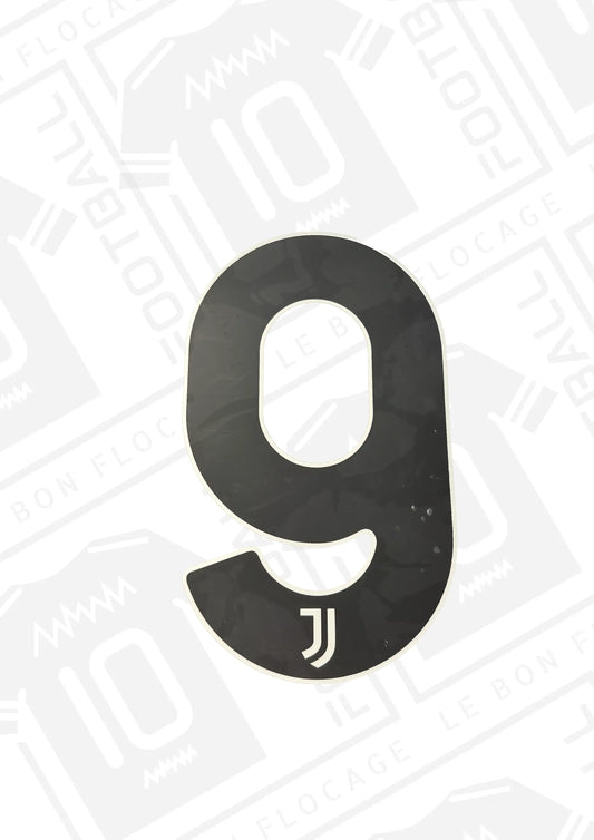 Flocage repro - Juventus, numéro 9, 2024/2025, domicile