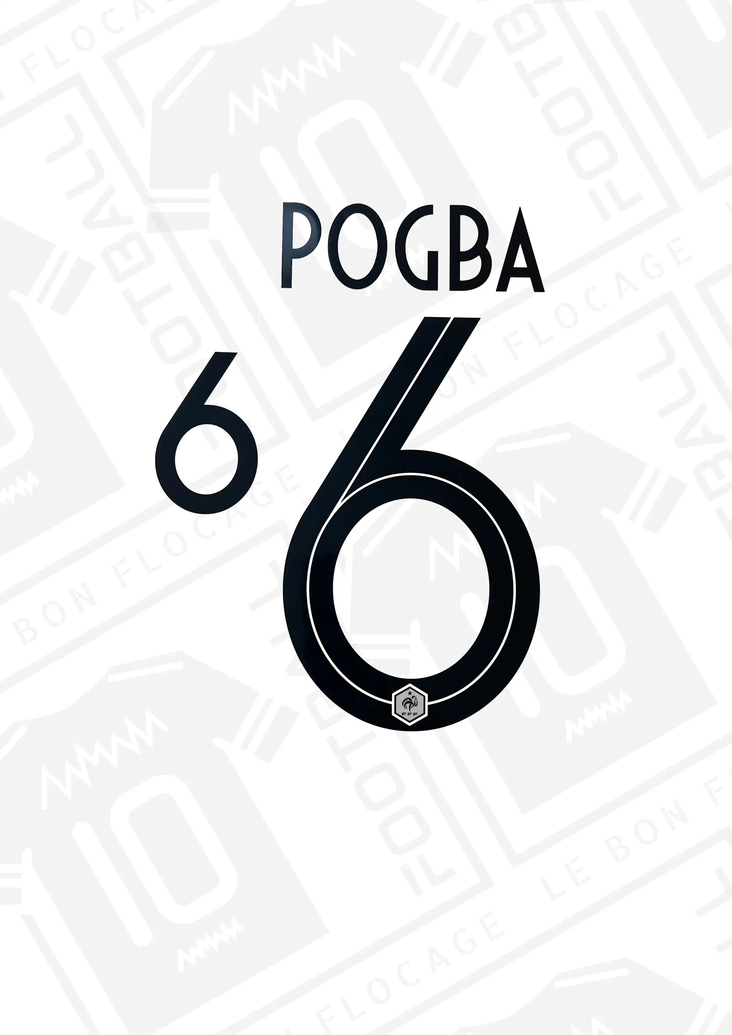 Flocage Officiel - France 1 étoile, Griezmann, WC 2018, Away, Bleu Flocage Officiel - France 1 étoile, Griezmann, WC 2018, Away, Bleu