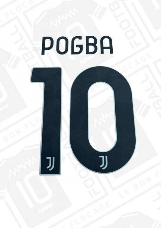 Flocage officiel - Juventus, Pogba, 2023/2024, extérieur