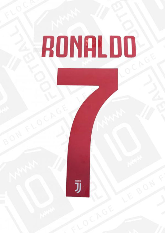 Official Print - Juventus, Ronaldo, 2019/2020, Away 