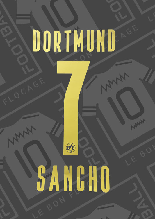 Lot De 3 Flocages Officiels FFF Numéro 9 Away 2020/2021 Lot De 3 Flocages Officiels FFF Numéro 9 Away 2020/2021