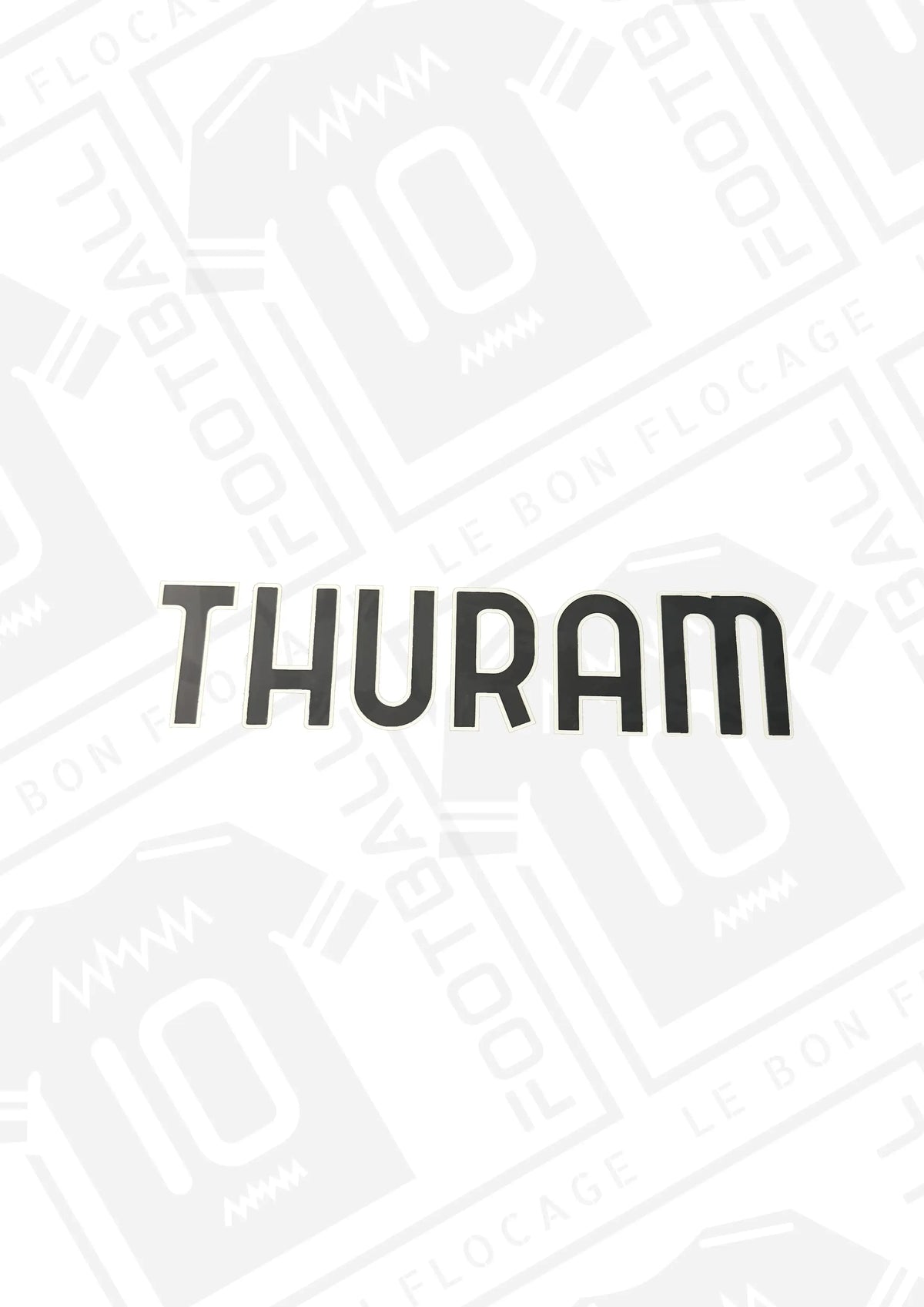 Flocage repro - Juventus, Thuram, 2024/2025, domicile