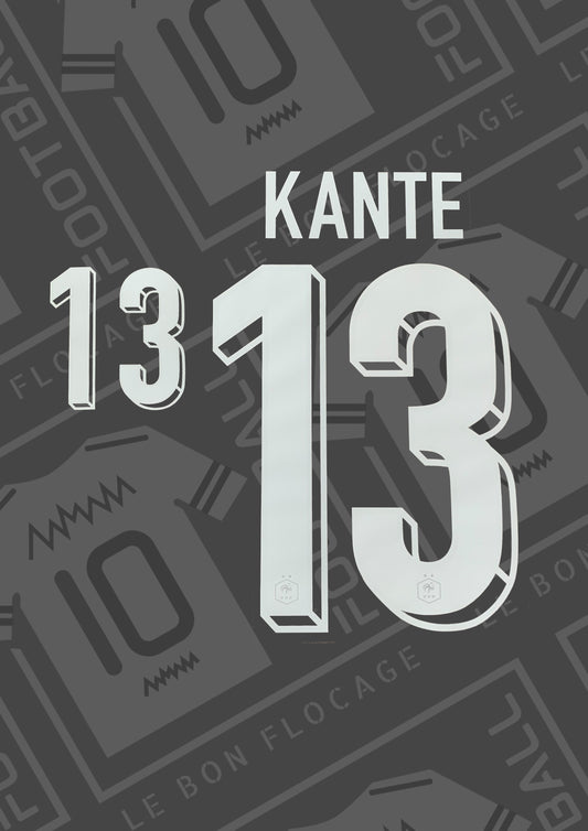 Flocage officiel - France, Kante, 2023/2024, domicile