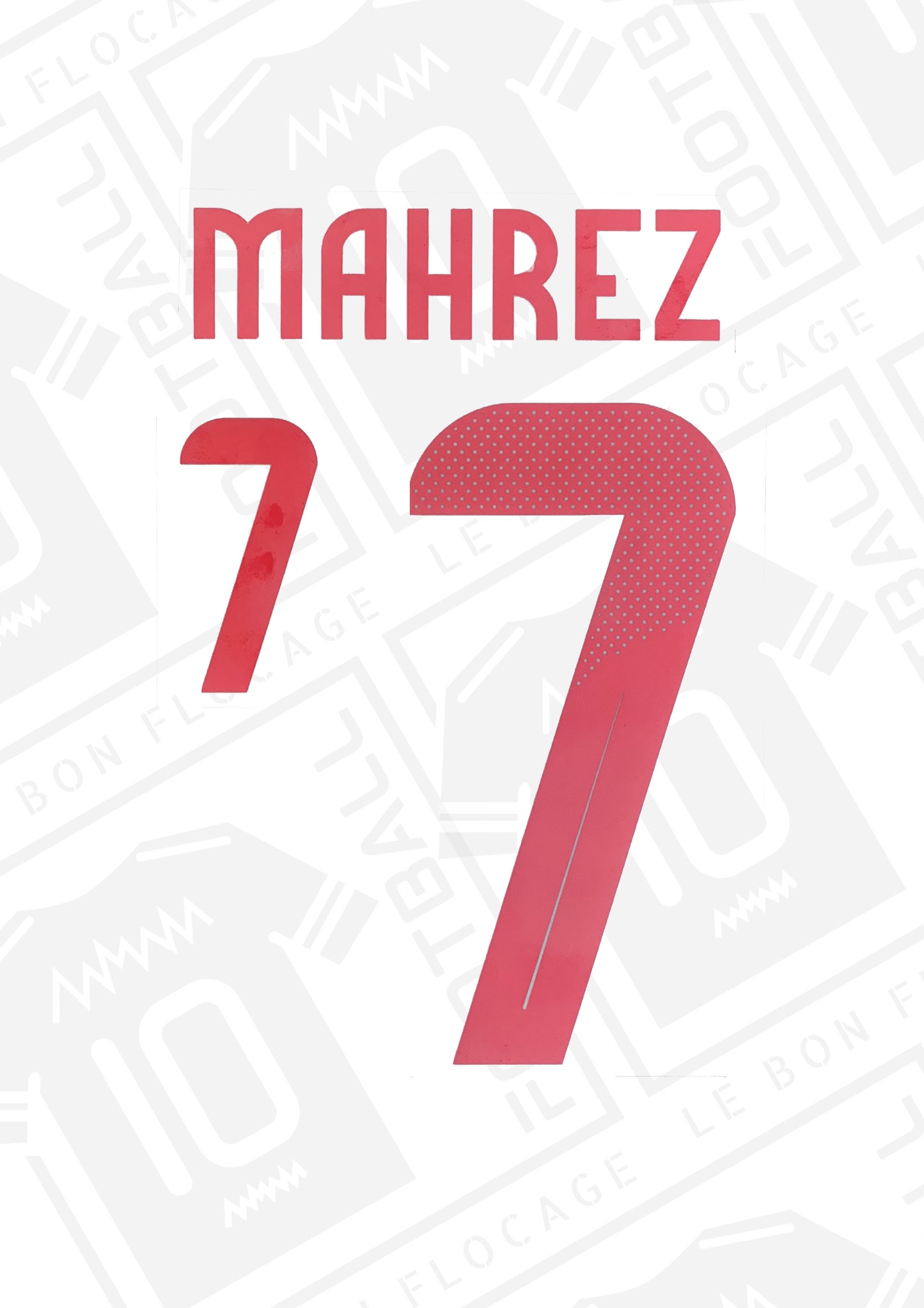 Flocage officiel - Algérie, Mahrez, 2023/2024, domicile