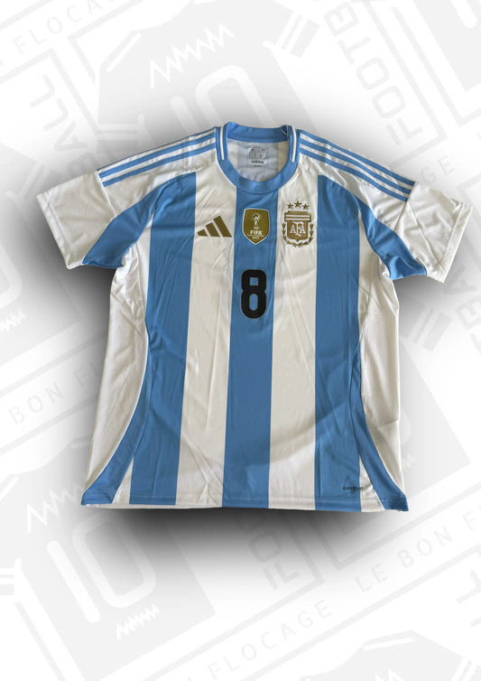 maillot-officiel-argetnine-2024-domicile-face-numero-8