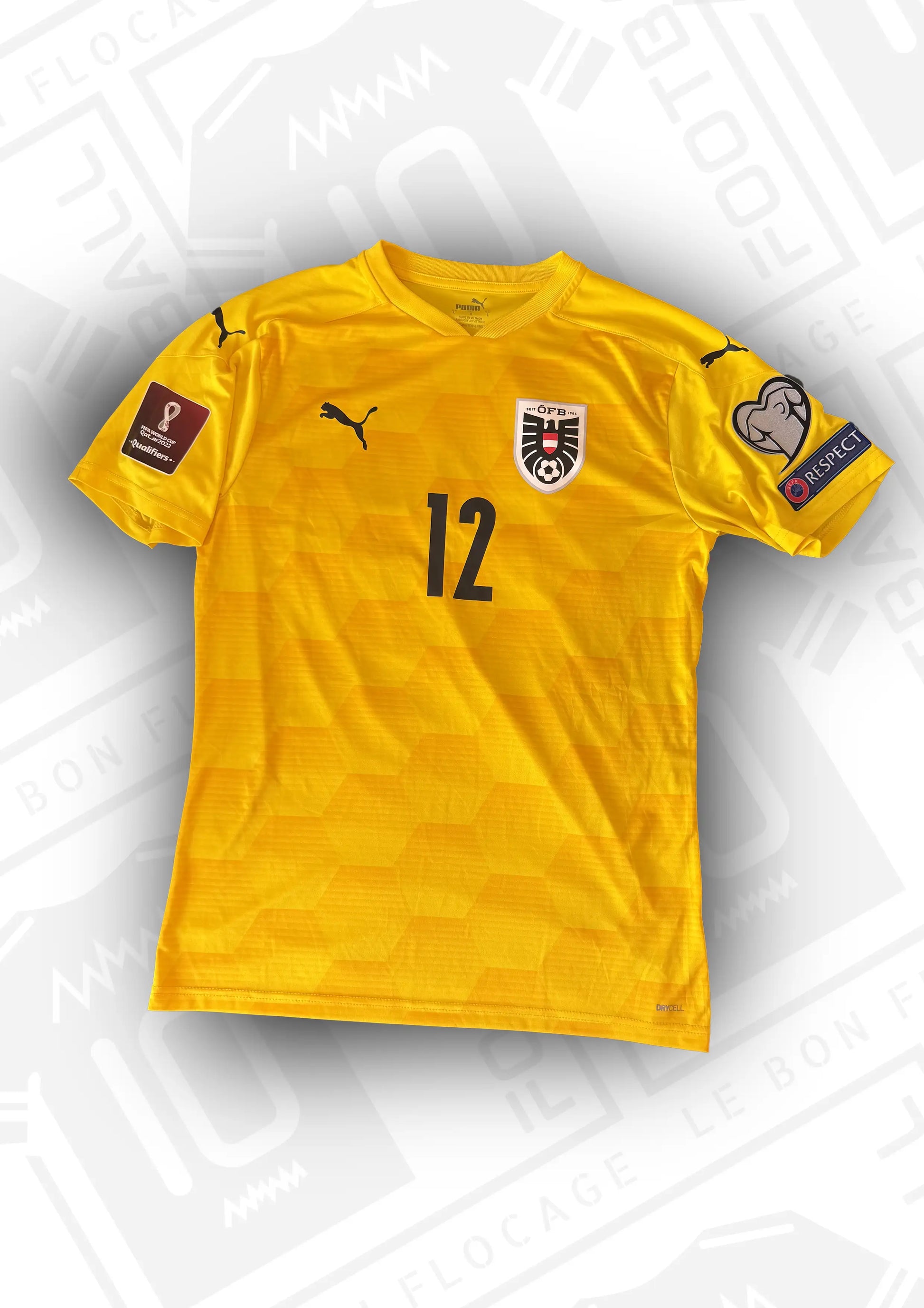 Puma Maillot L'Autriche Alaba 8 Extérieur 2024-2025 (flocage officiel Puma Maillot L'Autriche Alaba 8 Extérieur 2024-2025 (flocage officiel