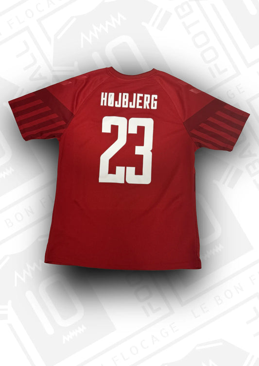 maillot-officiel-danemark-2022-domicile-dos-hojbjerg