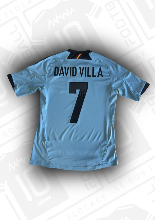 maillot-offiiciel-espagne-exterieur-2012-dos-villa