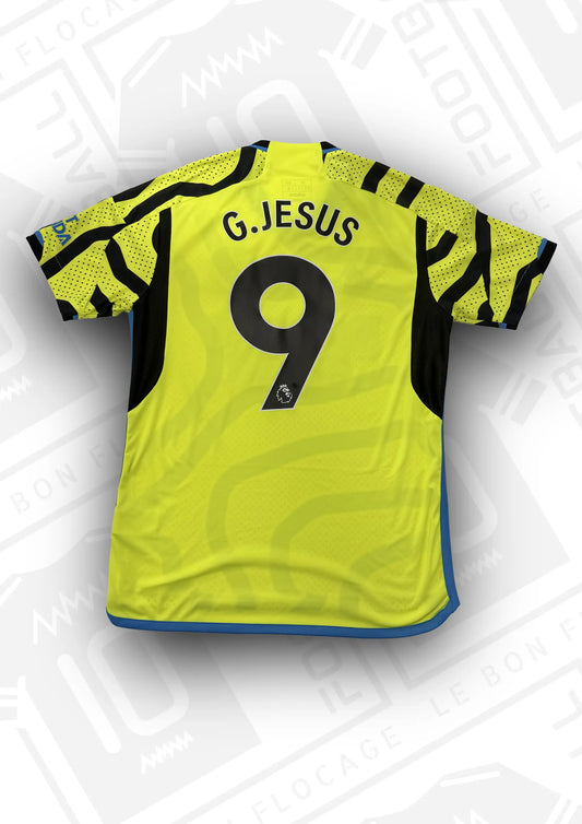 maillot-officiel-extrerieur-arsenal-23-24-dos-jesus