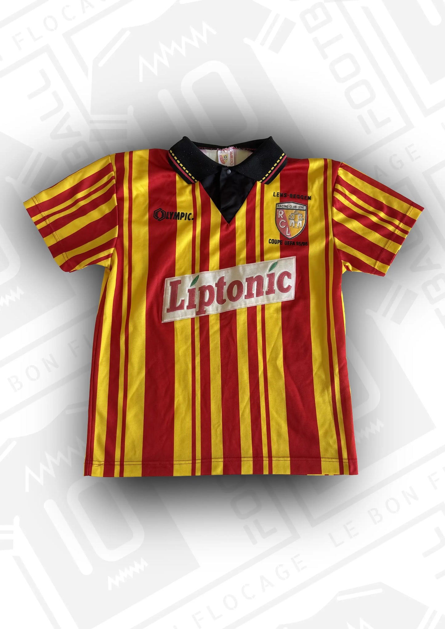 maillot-officiel-lens-95-96-domicile-europe-face