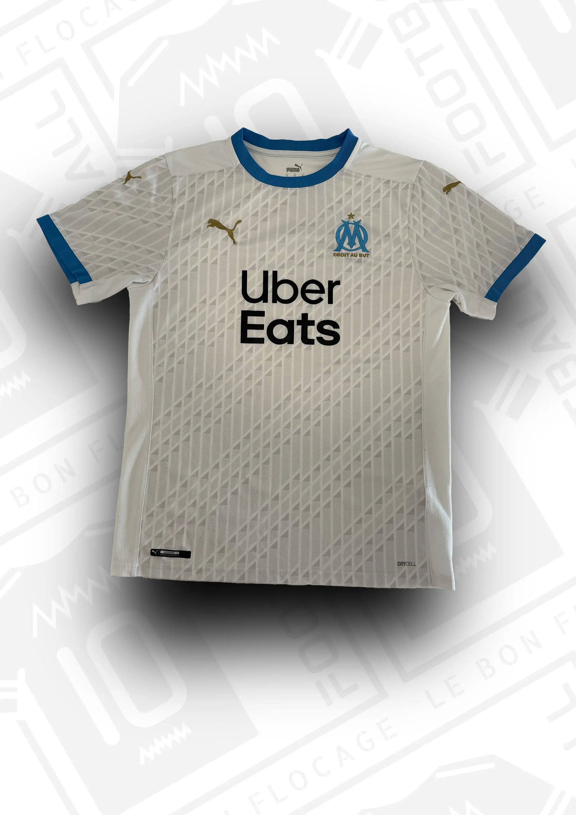 Maillot officiel Marseille, domicile, 2020/2021- (10/10) – Le