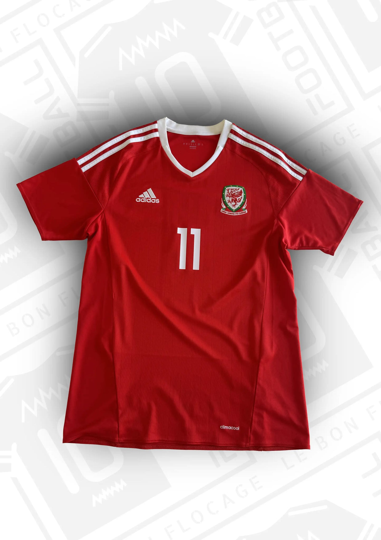 maillot-officiel-pays-de-galles-2016-domicile-face-numero-11