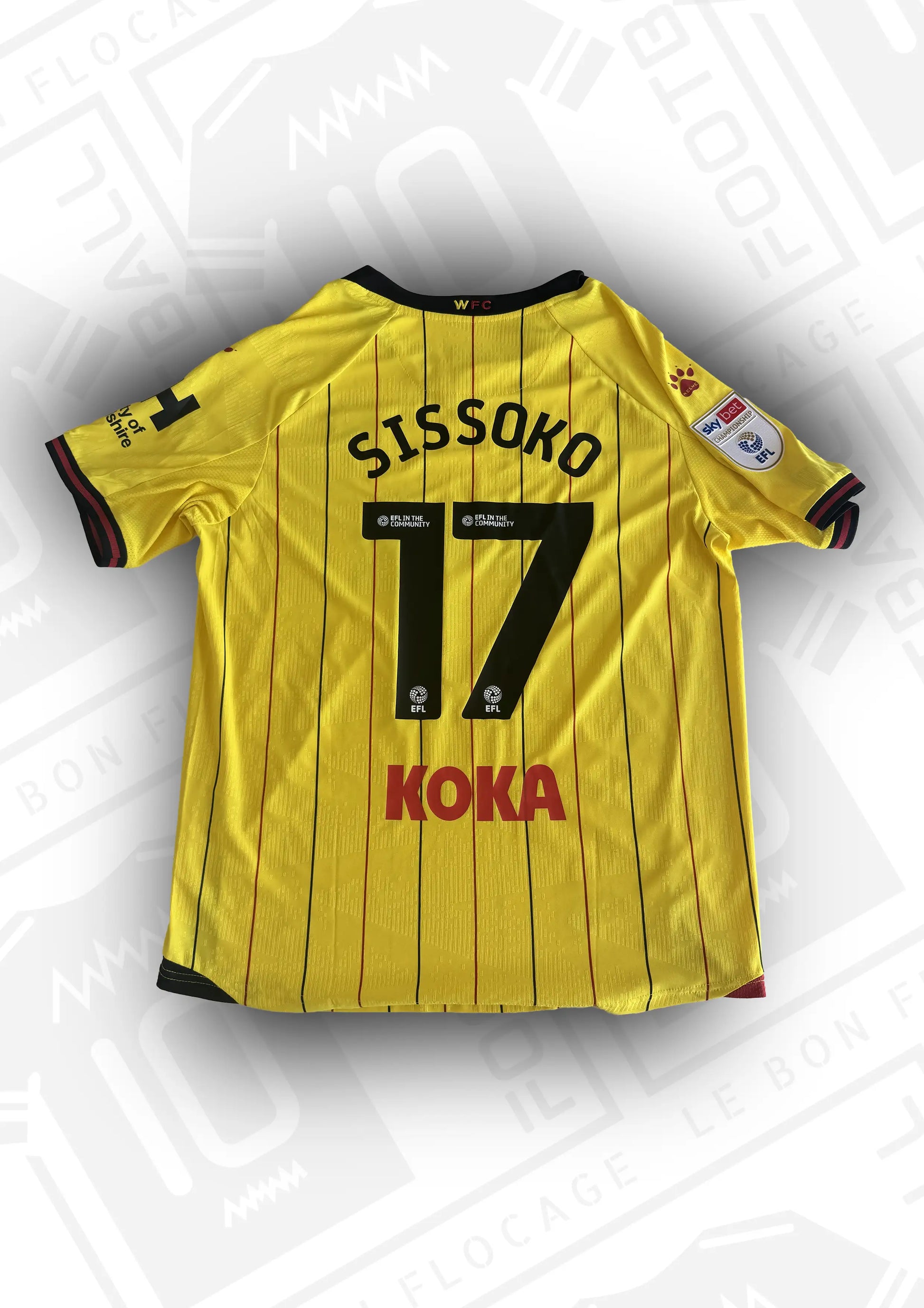 maillot-offcieil-watford-24-25-domicile-dos-sissoko