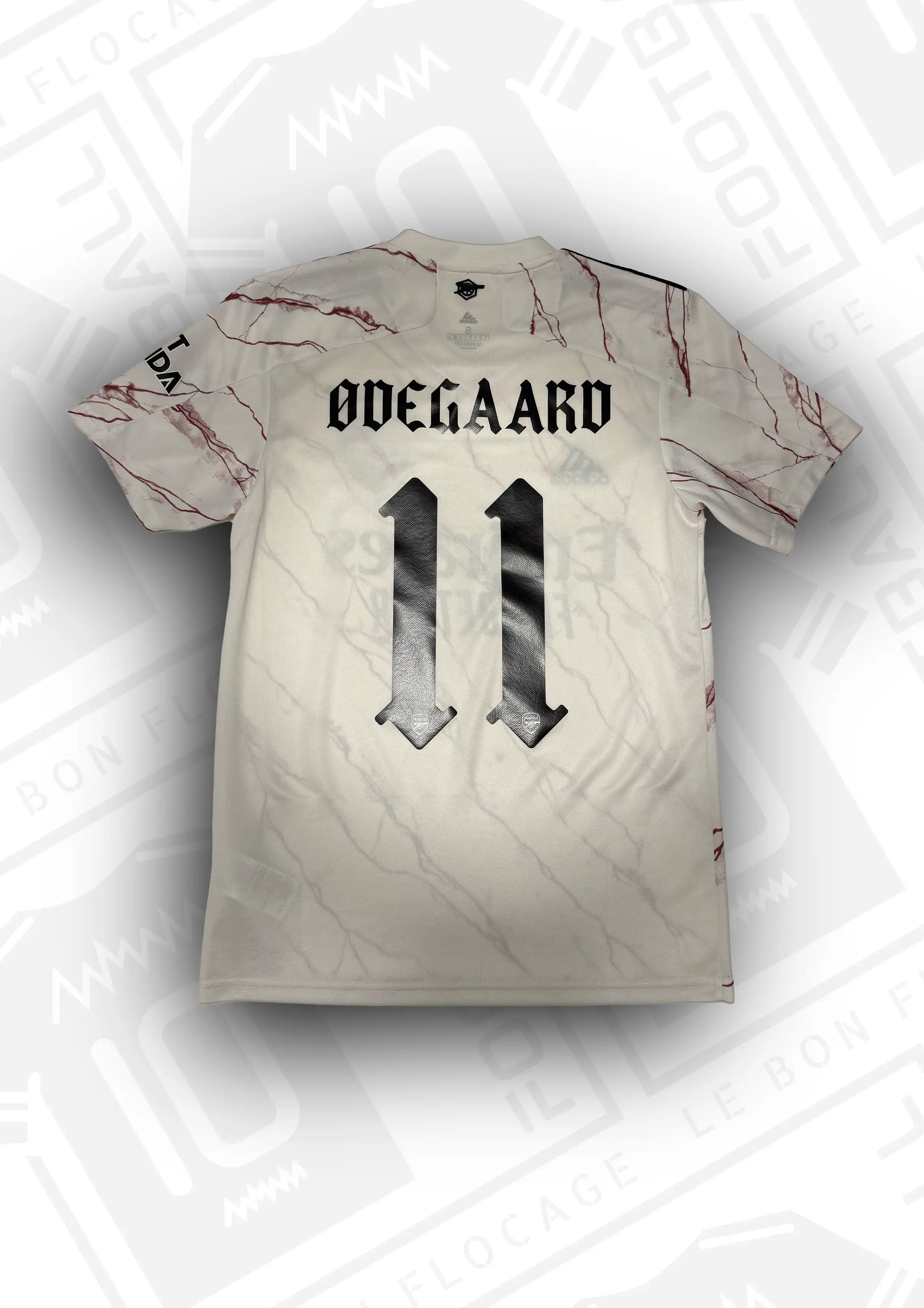 Maillot Extérieur Arsenal 2020/2021 - Adidas, Blanc, Taille M (Occasion)