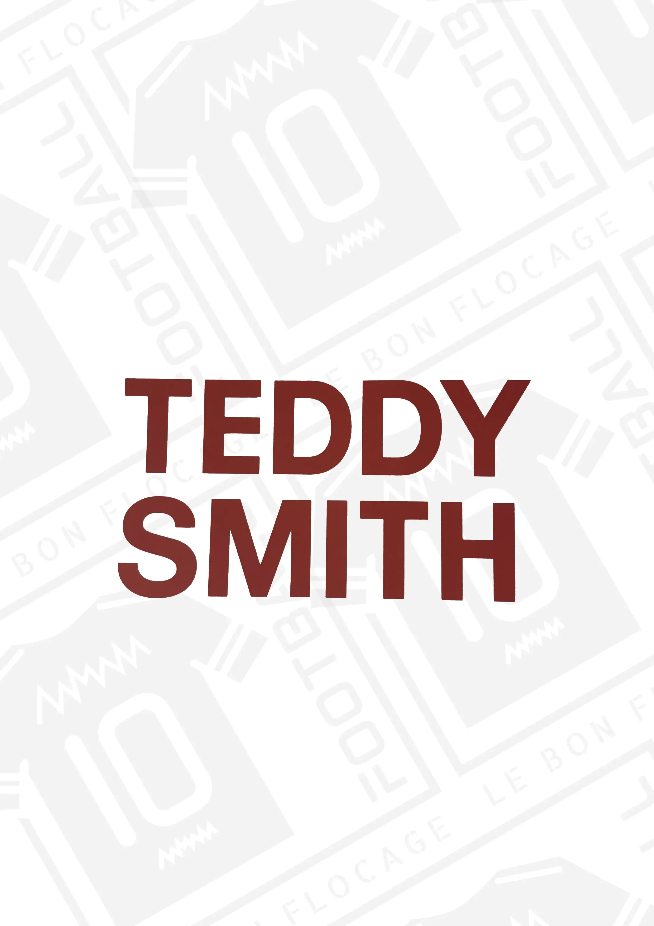Patch officiel - Teddy Smith, domicile, 2024/2025 – Le Bon Flocage